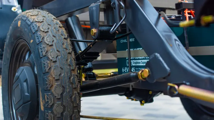 Електротрицикл вантажний FORTE GP-1100-A (сірий) фото 13 купити в Україні