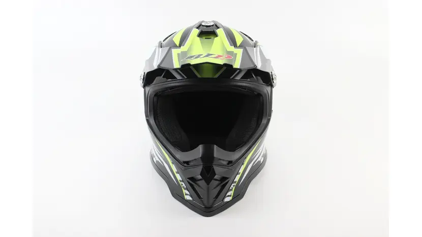 Шлем кроссовый/эндуро/АТV BLD-819-7 М (57-58см), ЧЕРНЫЙ/НЕОНОВО-ЖЕЛТЫЙ, фото фото 2