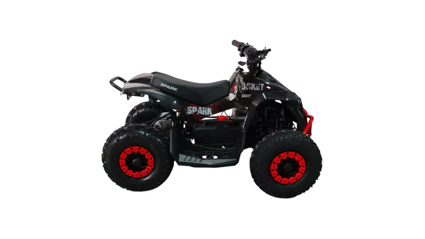 Квадроцикл с электродвигателем Spark Rocket 1000w (красный), фото фото 8