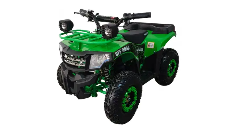 Квадроцикл с электродвигателем Spark Junior 1000w (зеленый), фото фото 3