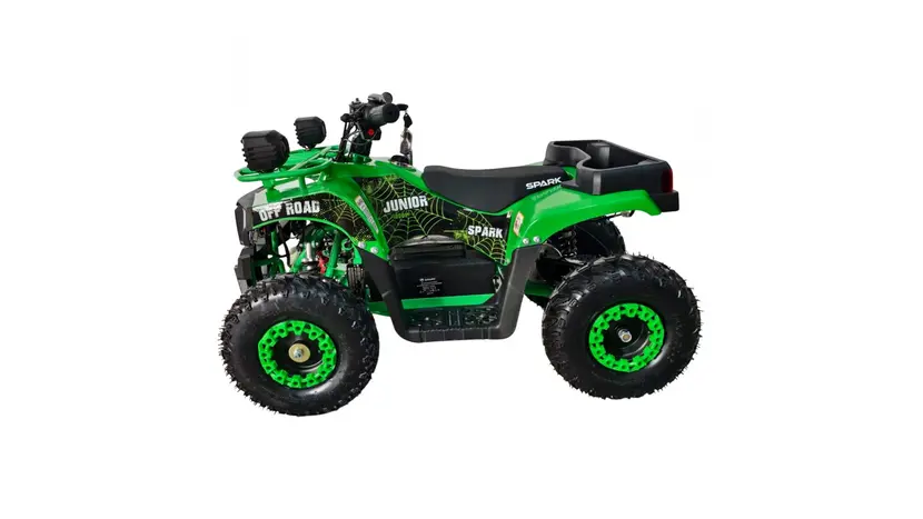 Квадроцикл с электродвигателем Spark Junior 1000w (зеленый), фото фото 4