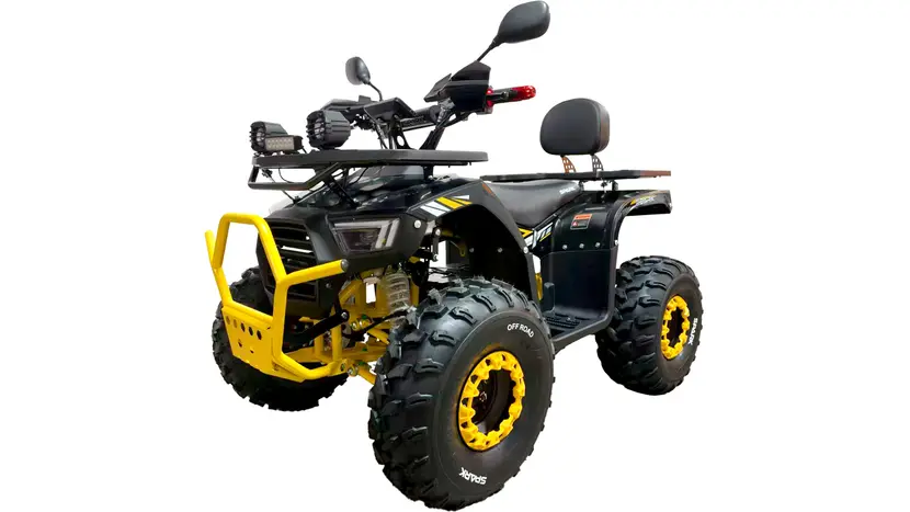 Квадроцикл с электродвигателем Spark Storm 1500w (желтый), фото фото 3