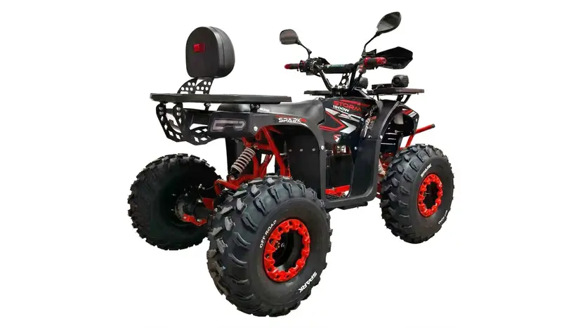 Квадроцикл с электродвигателем Spark Storm 1500w (красный), фото фото 4