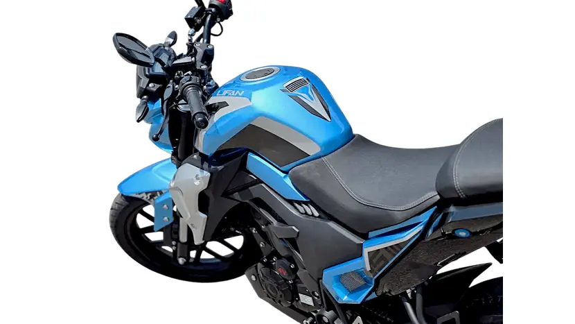 Мотоцикл Lifan SR220-4V (синій із чорним) фото 5 купити в Україні