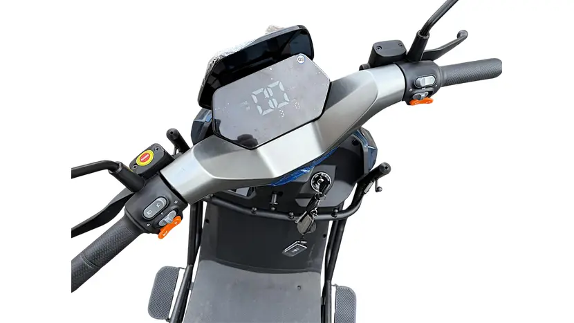 Электроскутер crosser 2500w СR-17" 72v 35ah (зеленый) Graphene, фото фото 6