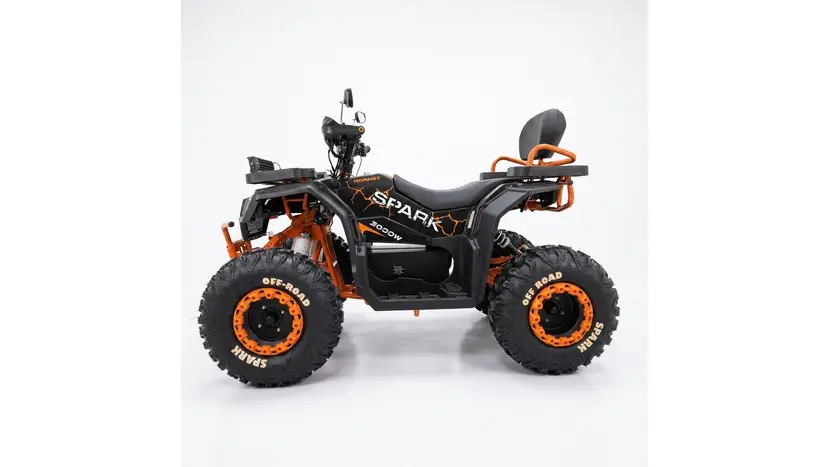 Квадроцикл с электродвигателем Spark Hornet 3000w (оранжевый), фото фото 7