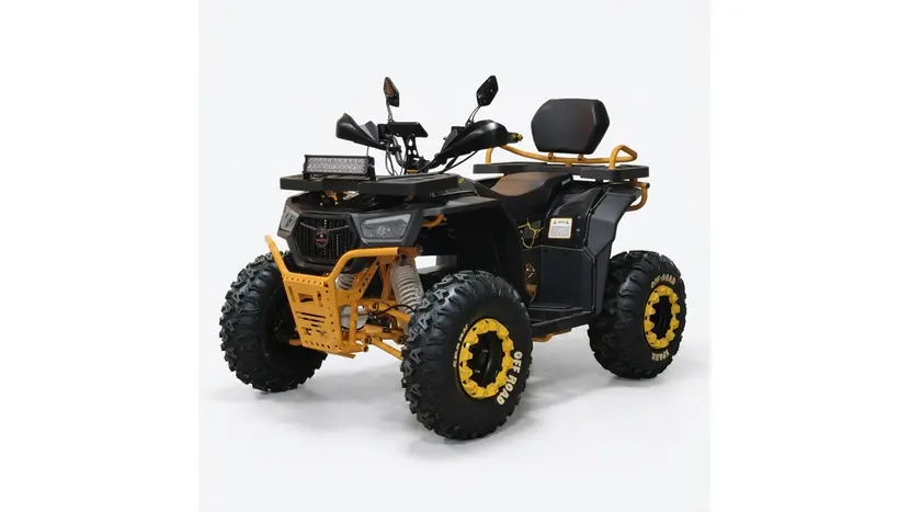 Квадроцикл с электродвигателем Spark Hornet 3000w (желтый), фото фото 5