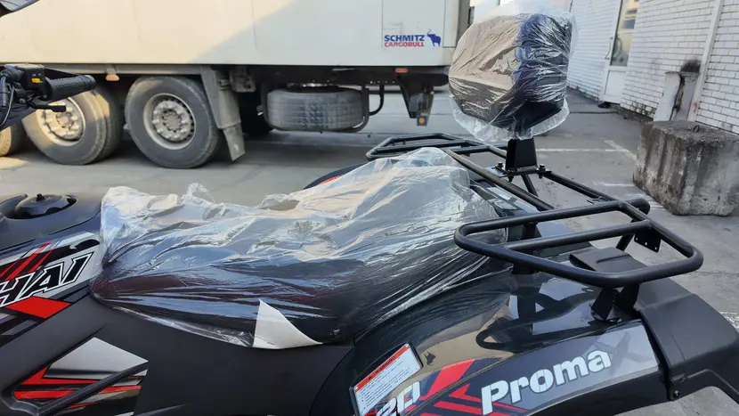 Квадроцикл LINHAI LH400ATV-D EFI PROMAX (серый), фото фото 11