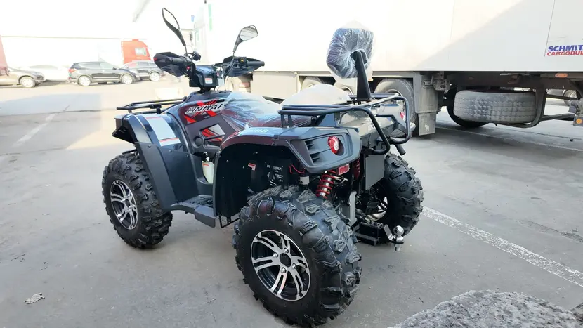Квадроцикл LINHAI LH400ATV-D EFI PROMAX (серый), фото фото 3