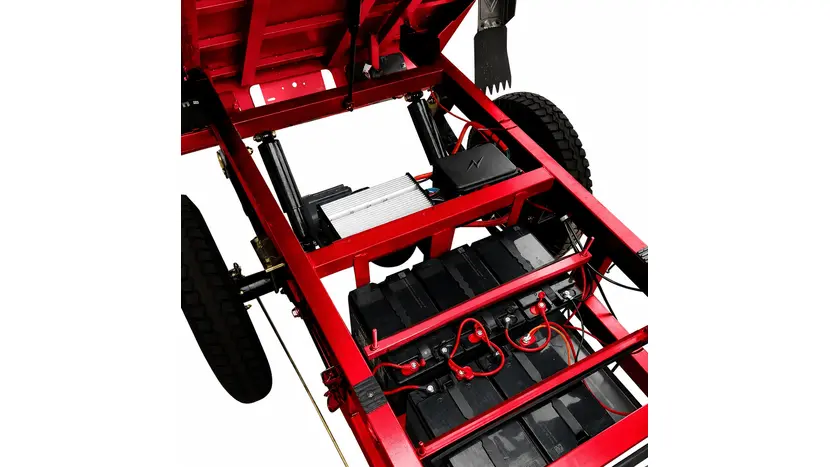 Электротрицикл грузовой CROSSER CARGO 16 (2000W) 60V 45Ah красный, фото фото 4