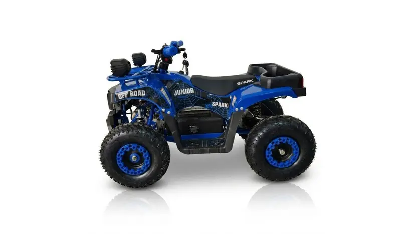 Квадроцикл с электродвигателем Spark Junior 1000w (синий), фото фото 4