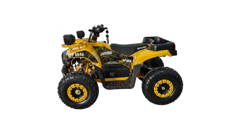 Квадроцикл з електродвигуном Spark Junior 1000w (жовтий) фото 4 купити в Україні