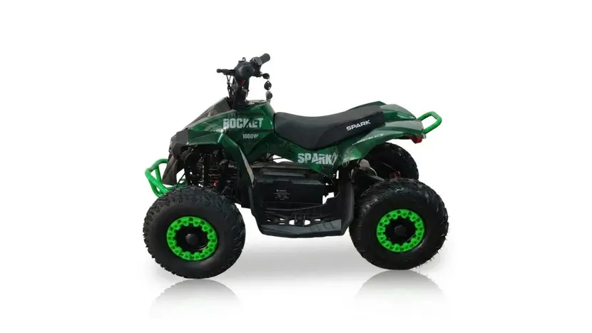 Квадроцикл с электродвигателем Spark Rocket 1000w (зеленый), фото фото 4