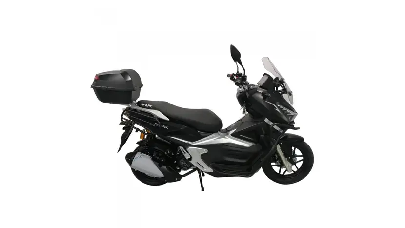 Моторолер Spark SP180S-25 (сріблясто-чорний) фото 2 купити в Україні