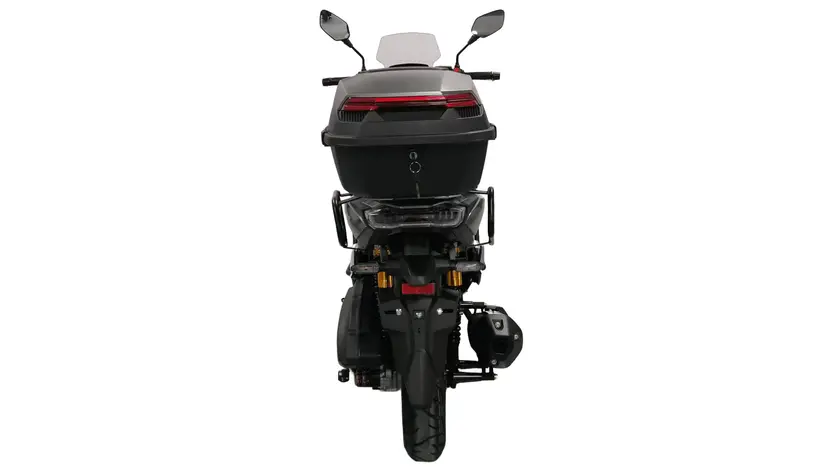 Моторолер Spark SP180S-25 (сріблясто-синій) фото 5 купити в Україні