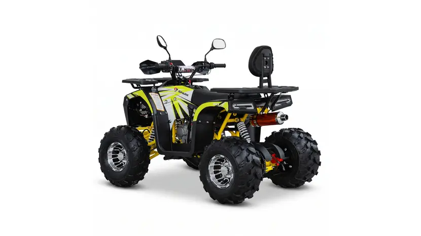Квадроцикл SPARK SP125-15 (жовтий) фото 4 купити в Україні