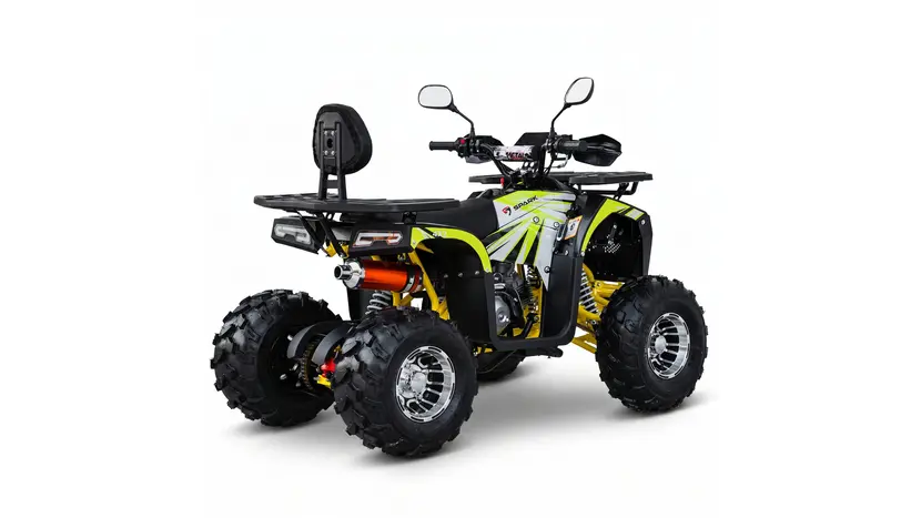 Квадроцикл SPARK SP125-15 (жовтий) фото 2 купити в Україні