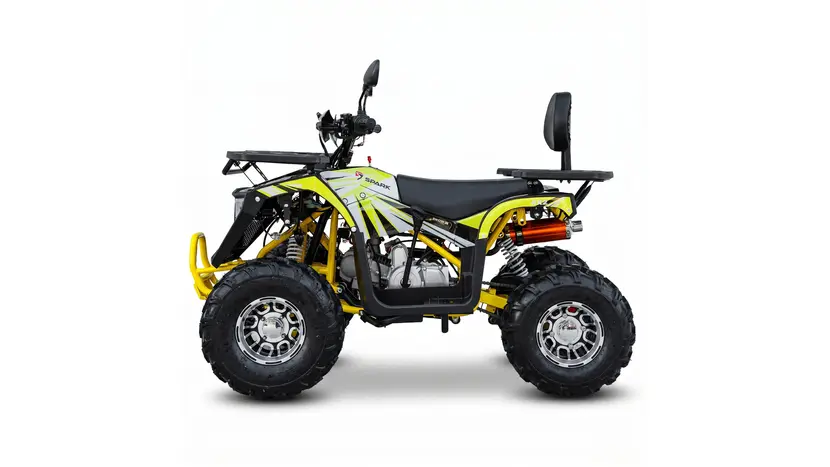 Квадроцикл SPARK SP125-15 (жовтий) фото 5 купити в Україні