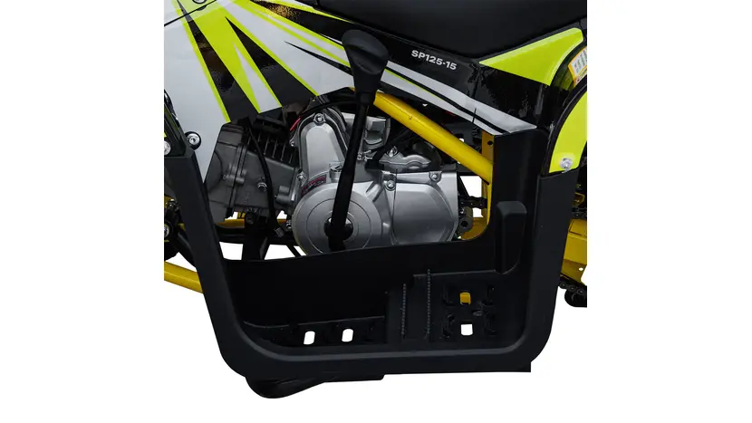 Квадроцикл SPARK SP125-15 (жовтий) фото 12 купити в Україні