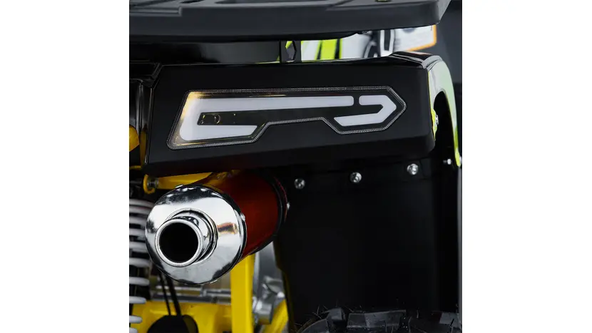 Квадроцикл SPARK SP125-15 (жовтий) фото 10 купити в Україні