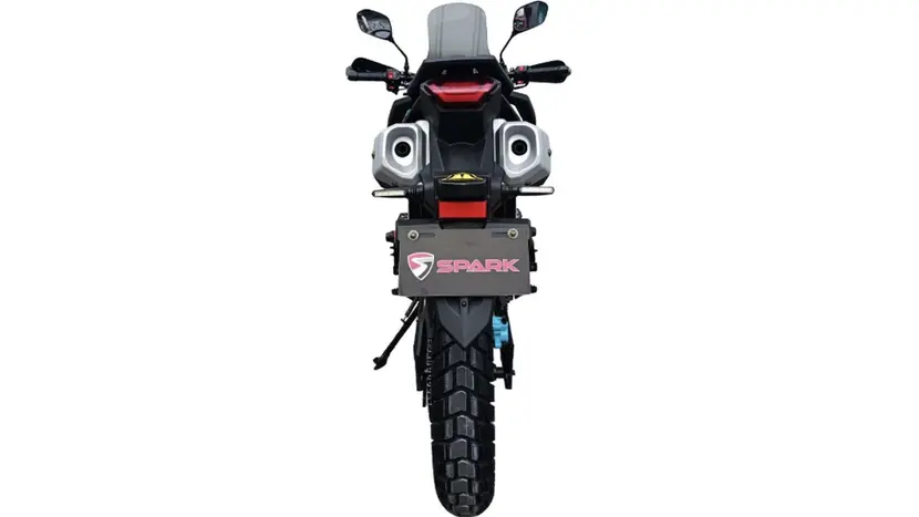 Мотоцикл Spark SP300T-2 (TEKKEN 300 dual sport) (черный с зеленым), фото фото 5