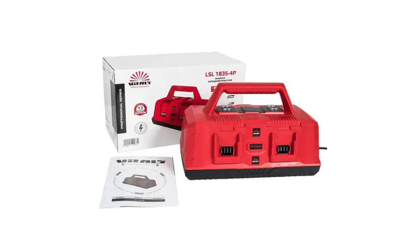 Зарядное устройство для аккумуляторов Vitals Professional LSL 1835-4P SmartLine, фото фото 2