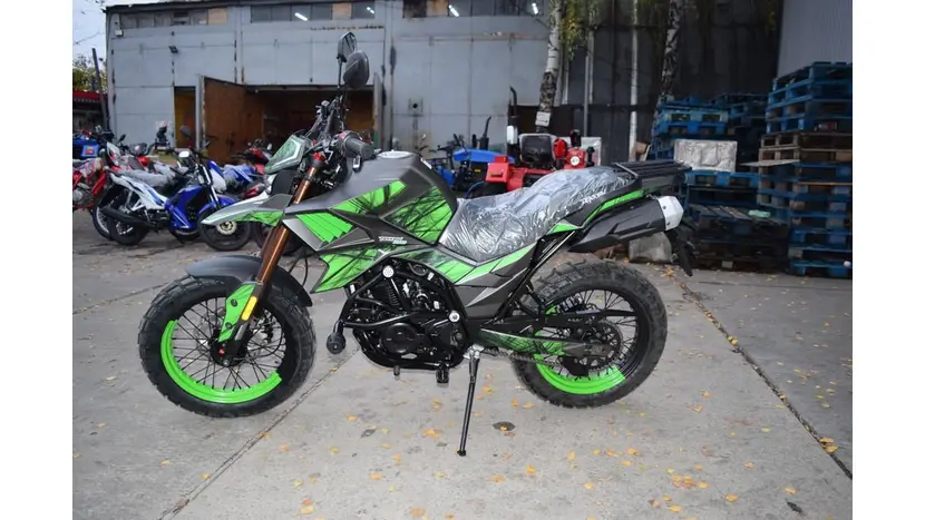 Мотоцикл TEKKEN 250 Зеленый (Тип шин Dual Sport), фото фото 14