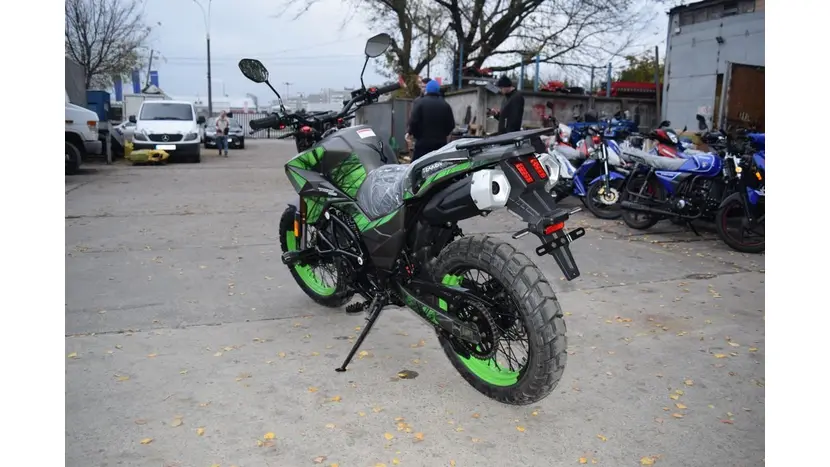 Мотоцикл TEKKEN 250 Зеленый (Тип шин Dual Sport), фото фото 15