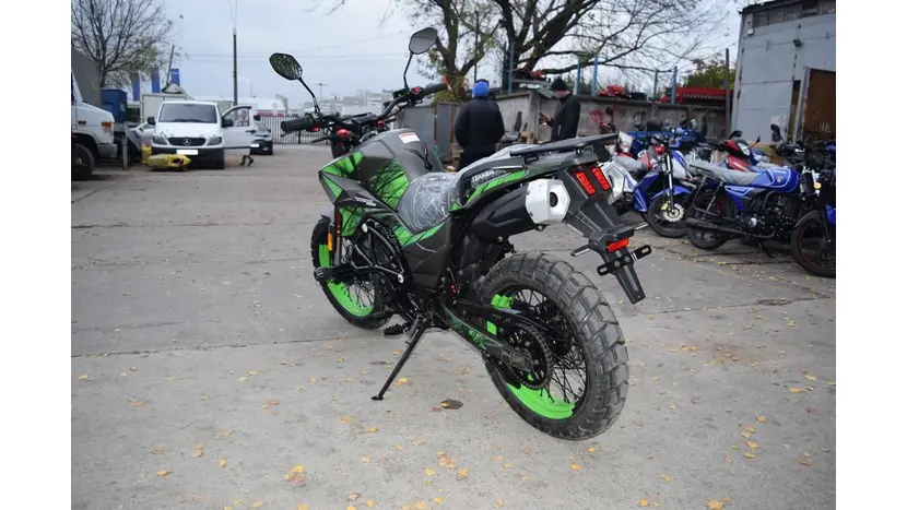 Мотоцикл TEKKEN 250 Зеленый (Тип шин Dual Sport), фото фото 16