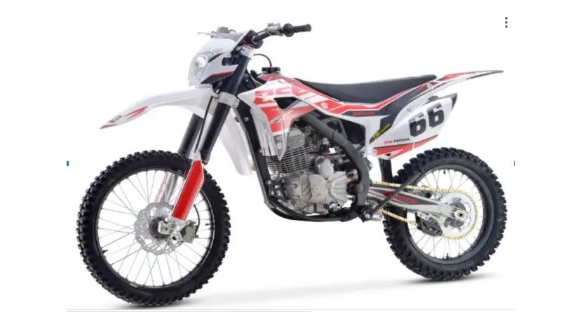 Мотоцикл BSE M5 ENDURO (червоно-білий) фото 2 купити в Україні