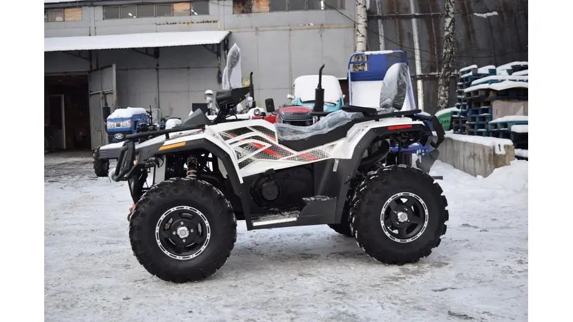 Квадроцикл MotoLeader ML550 ATV (белый), фото фото 3