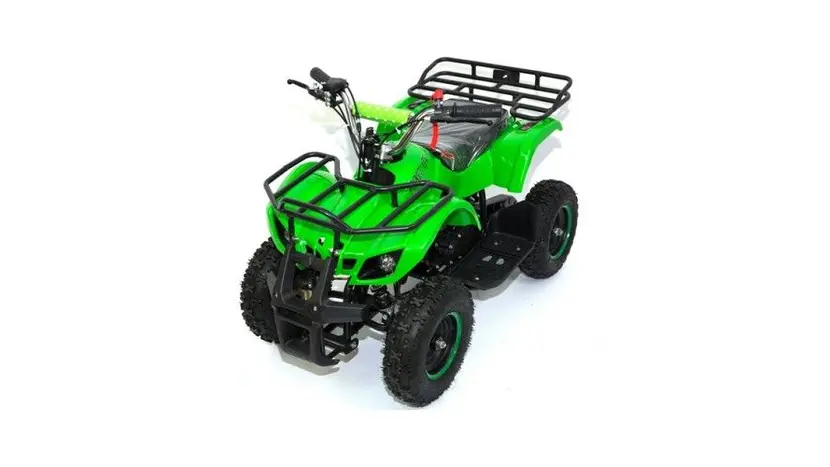 Квадроцикл Pocket ATV 2T 65cc кикстартер-электростартер (зеленый), фото фото 2