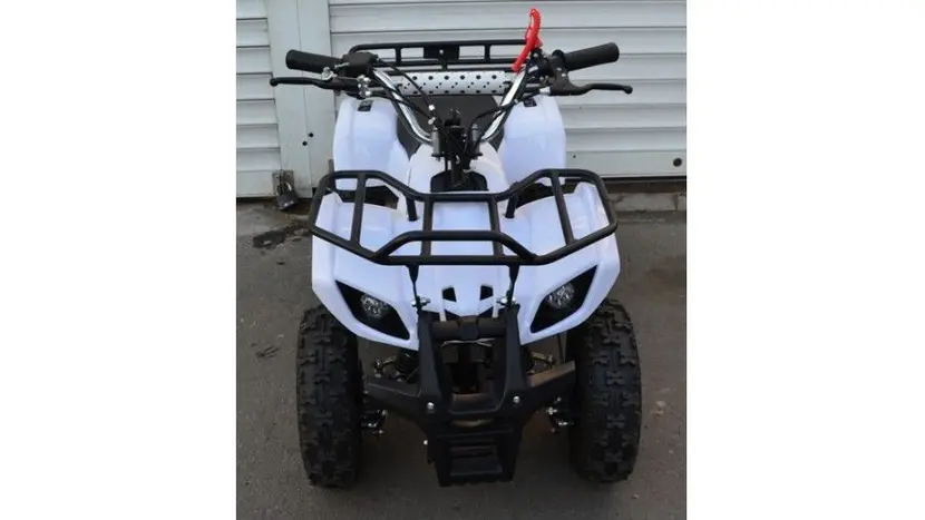 Квадроцикл Pocket ATV 2T 65cc кікстартер-електростартер (білий) фото 2 купити в Україні