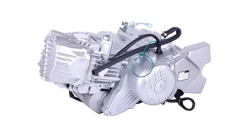 Двигатель на скутер W190 1P62FMJ X-PI (с нижним электростартером, КПП-5, масляное охлаждение), фото фото 2