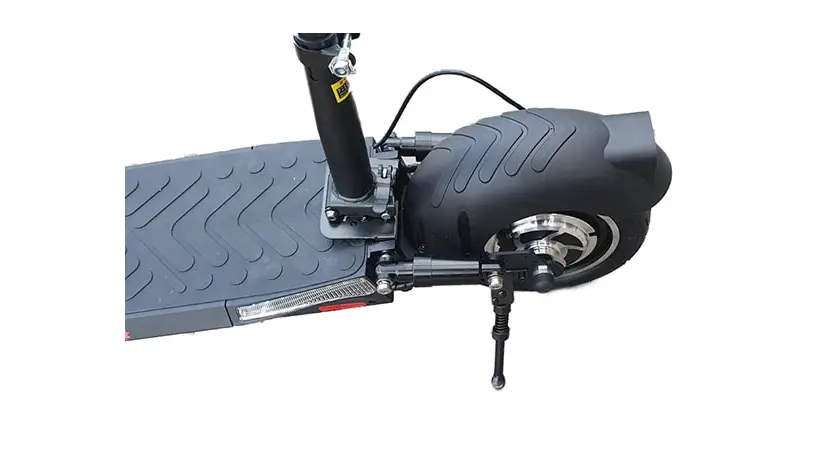 Электросамокат Crosser T4 (1000 Вт; 48 В; 12,5 А/ч), колёса 10" квадрат спидометр + сиденье, фото фото 7