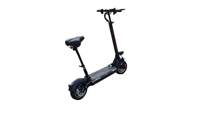 Електросамокат Crosser T4 (1000 Вт; 48 В; 12,5 А/ч), колёса 10" + сидіння фото 6 купити в Україні