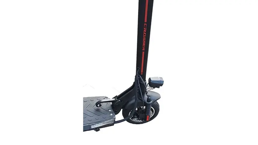 Електросамокат Crosser T4 (1000 Вт; 48 В; 12,5 А/ч), колёса 10" + сидіння фото 11 купити в Україні