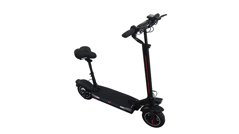 Электросамокат Crosser T4 (1000 Вт; 48 В; 12,5 А/ч), колёса 10" квадрат спидометр + сиденье, фото фото 3