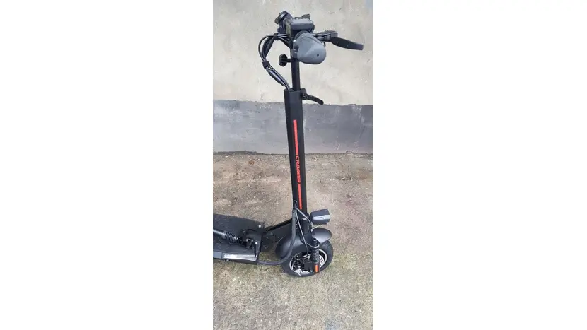 Электросамокат Crosser T4 (1000 Вт; 48 В; 12,5 А/ч), колёса 10" квадрат спидометр + сиденье, фото фото 14