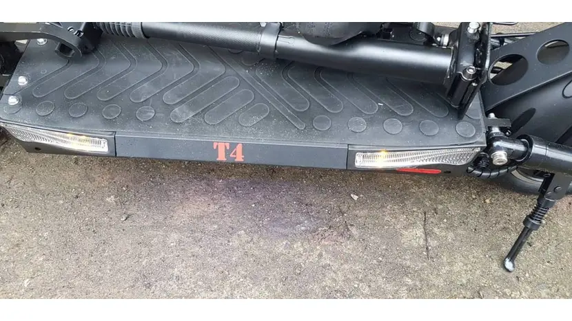 Электросамокат Crosser T4 (1000 Вт; 48 В; 12,5 А/ч), колёса 10" квадрат спидометр + сиденье, фото фото 18