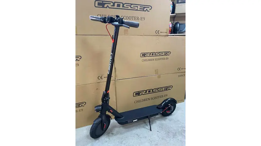 Электросамокат Crosser E9 MAX Air (600 Вт; 36 В; 15 А/ч), колёса 10" с камерой, фото фото 6