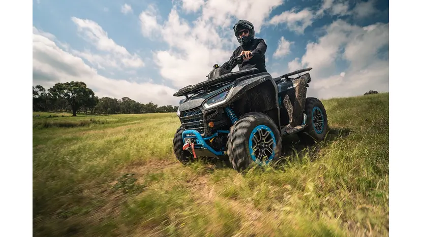 Квадроцикл Segway Snarler AT6 Hybrid (серебристо-синий), фото фото 11