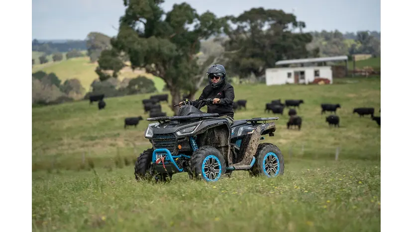 Квадроцикл Segway Snarler AT6 Hybrid (серебристо-синий), фото фото 13