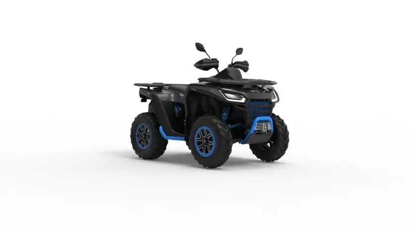 Квадроцикл Segway Snarler AT6 Hybrid (серебристо-синий), фото фото 3