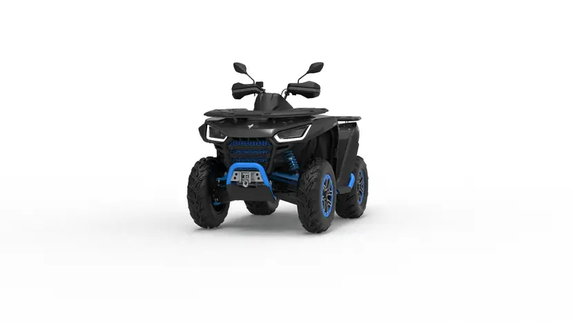 Квадроцикл Segway Snarler AT6 Hybrid (серебристо-синий), фото фото 4