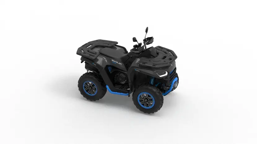 Квадроцикл SEGWAY SNARLER 600GL Deluxe (SGW570F-A5) Silver/Blue фото 8 купити в Україні