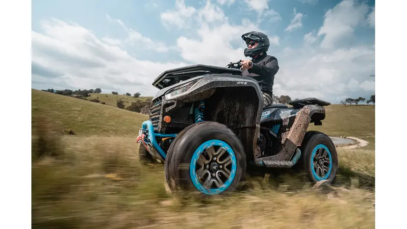 Квадроцикл Segway Snarler AT6 Hybrid (серебристо-синий), фото фото 10