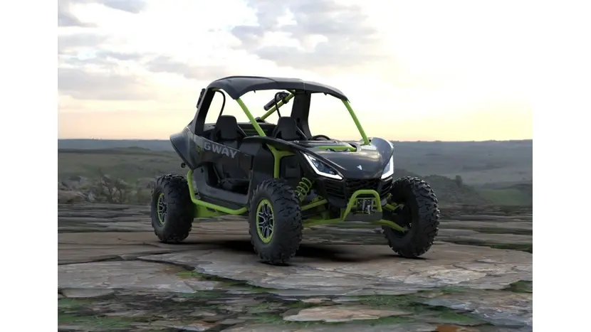 Мотовездеход Segway Villain SX10 Hybrid (серо-зелёный), фото фото 4