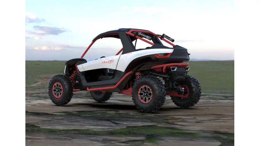 Мотовсюдихід Segway Villain SX10 Hybrid (біло-червоний) фото 15 купити в Україні