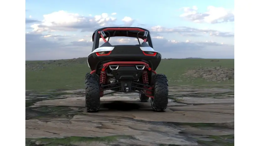 Мотовсюдихід Segway Villain SX10 Hybrid (біло-червоний) фото 16 купити в Україні
